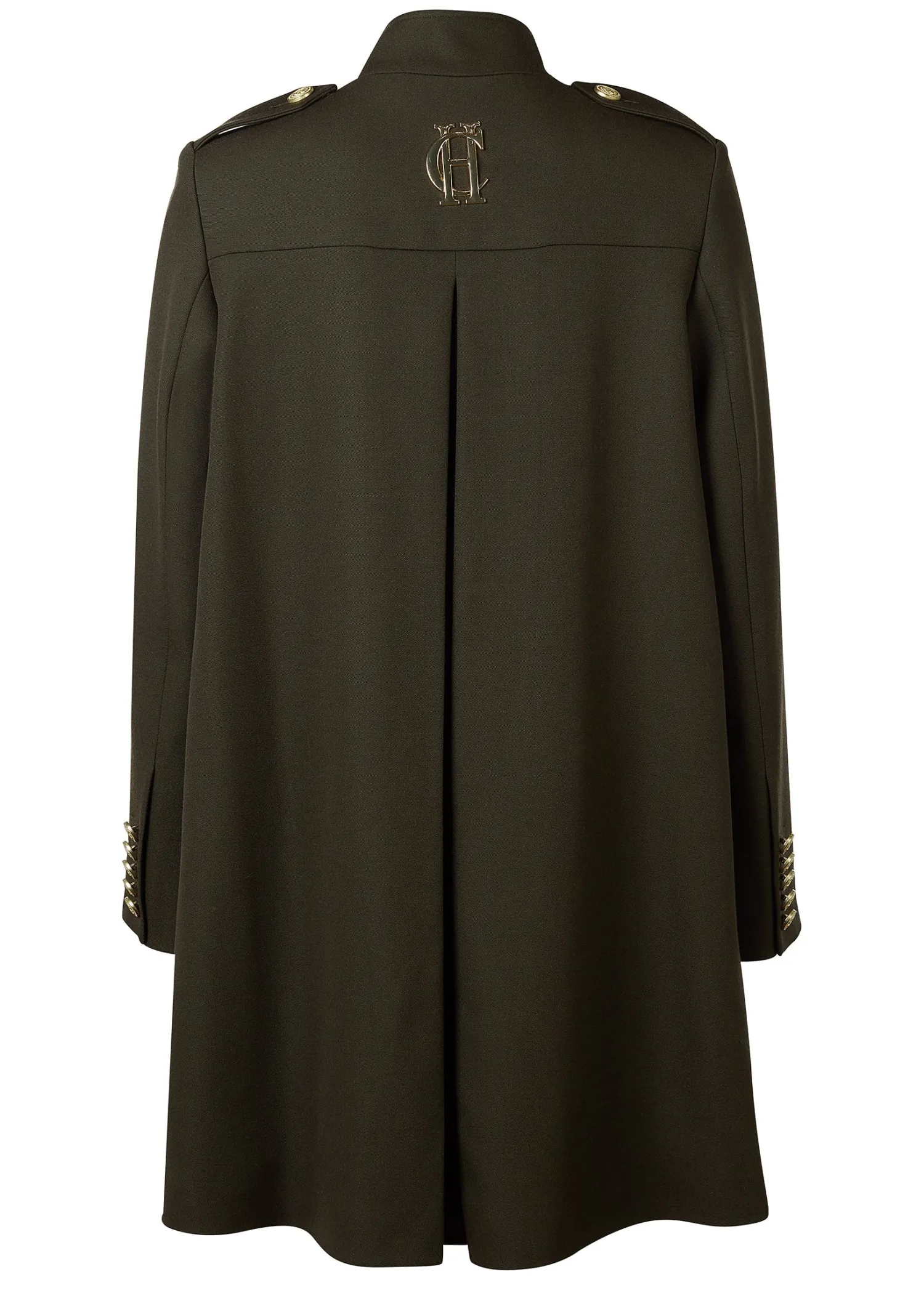 Fashion Highbury Cape Coat (Khaki Barathea) Women Capes|Tailoring