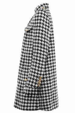 Hot Highbury Cape Coat (Large Scale Houndstooth) Women Capes|Tailoring