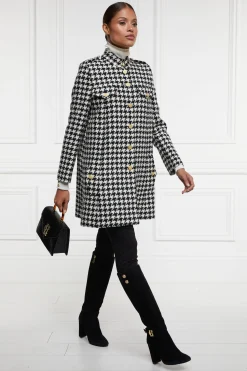 Hot Highbury Cape Coat (Large Scale Houndstooth) Women Capes|Tailoring