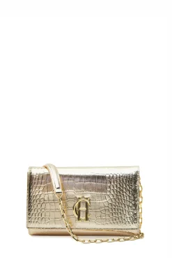Outlet Highbury Clutch Bag (Gold Croc) Women Clutch Bags|Bags