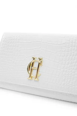 Online Highbury Clutch Bag (White Croc) Women Clutch Bags|Bags