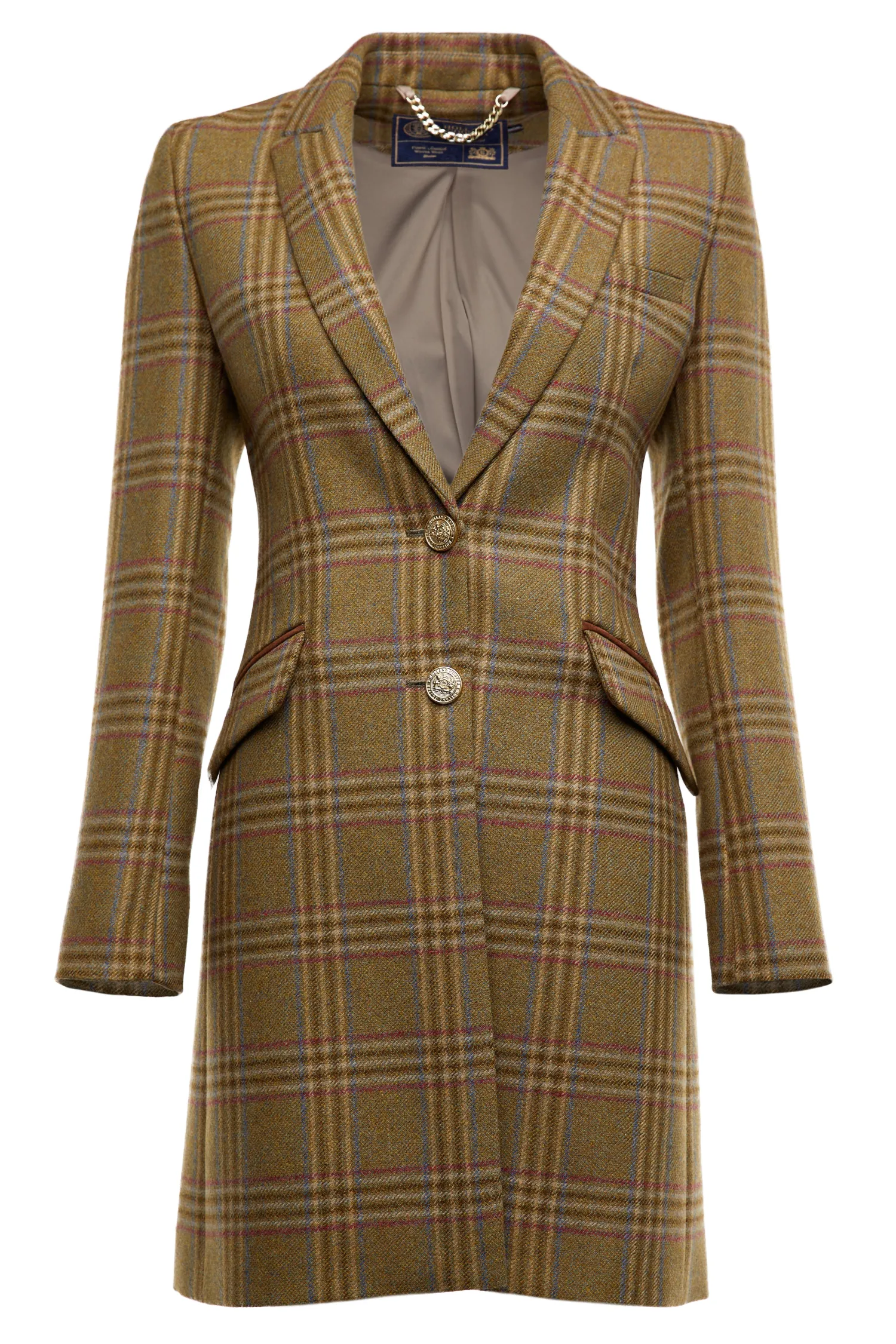 Online Highgrove Coat (Avebury Green Check) Women Coats|Tailoring