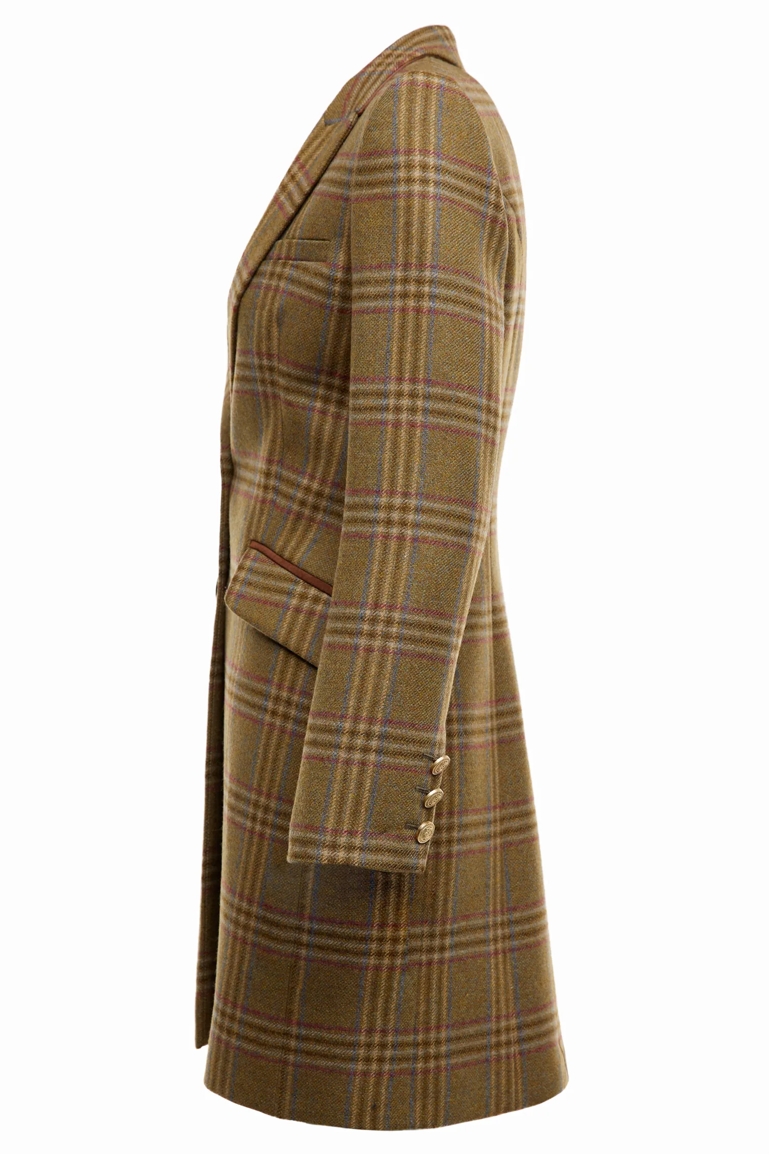 Online Highgrove Coat (Avebury Green Check) Women Coats|Tailoring