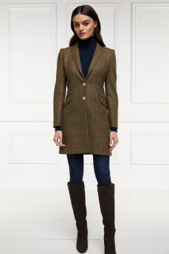 Outlet Highgrove Coat (Glen Green) Women Coats|Tailoring