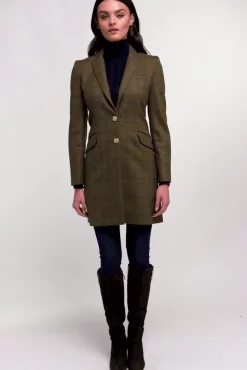 Outlet Highgrove Coat (Glen Green) Women Coats|Tailoring