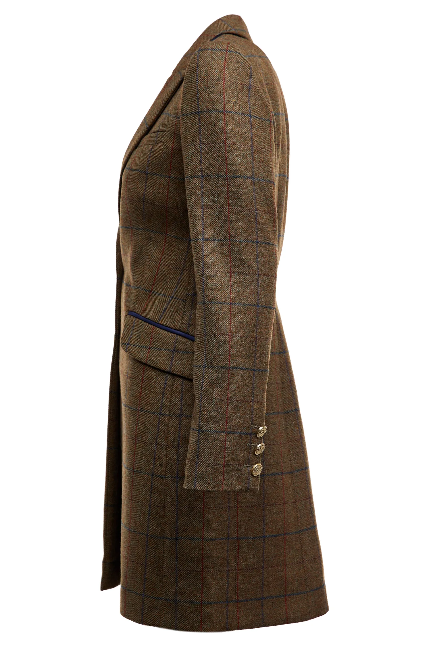 Outlet Highgrove Coat (Glen Green) Women Coats|Tailoring