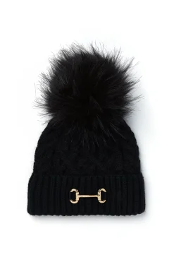 Discount Horsebit Bobble Hat Women Hats & Headbands|Hats & Headbands