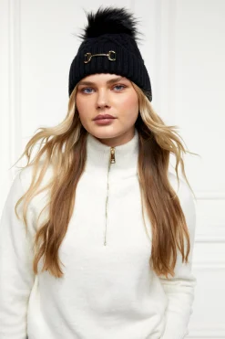Discount Horsebit Bobble Hat Women Hats & Headbands|Hats & Headbands