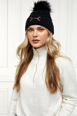 Discount Horsebit Bobble Hat Women Hats & Headbands|Hats & Headbands