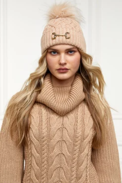 Online Horsebit Bobble Hat Women Hats & Headbands|Hats & Headbands