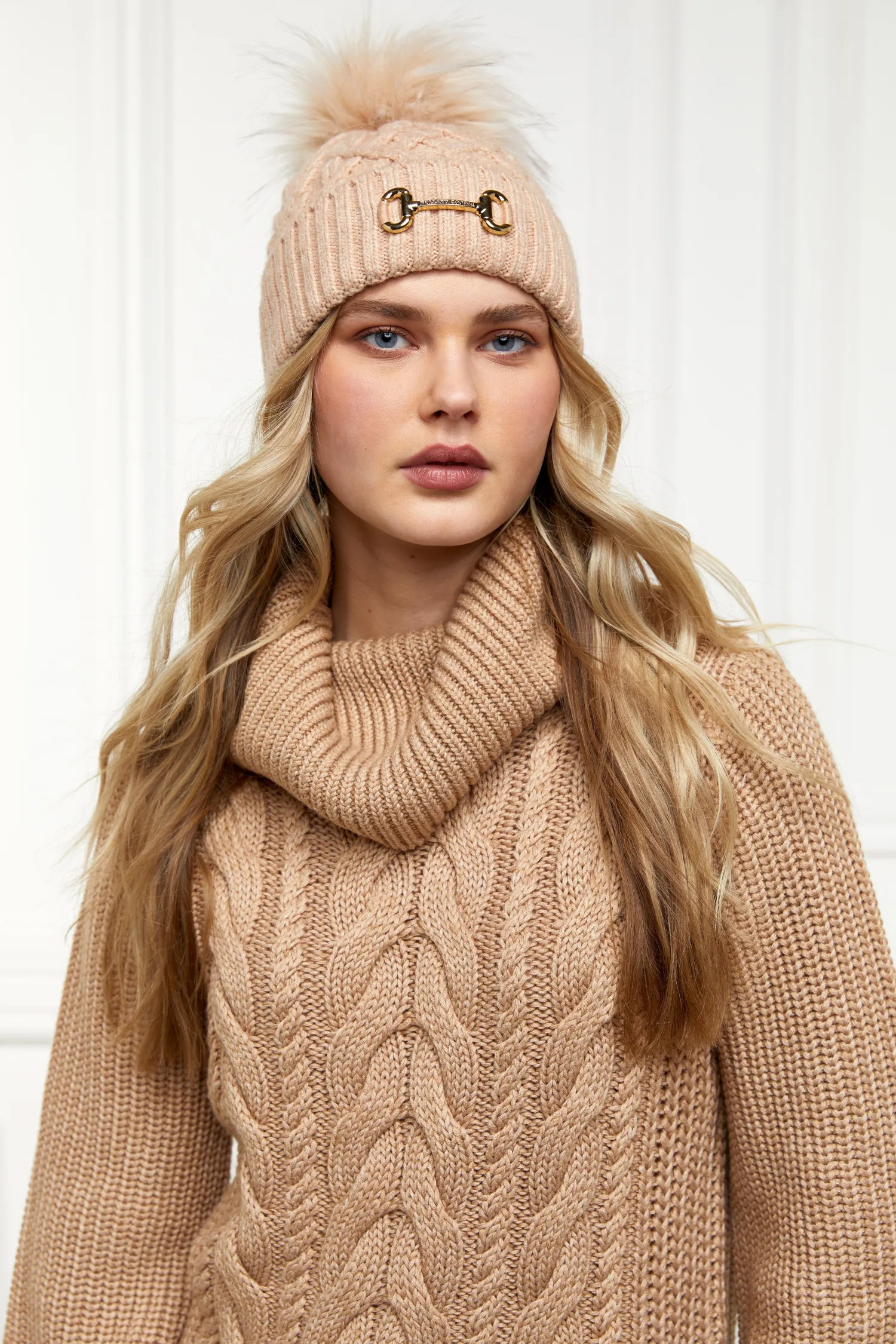 Online Horsebit Bobble Hat Women Hats & Headbands|Hats & Headbands