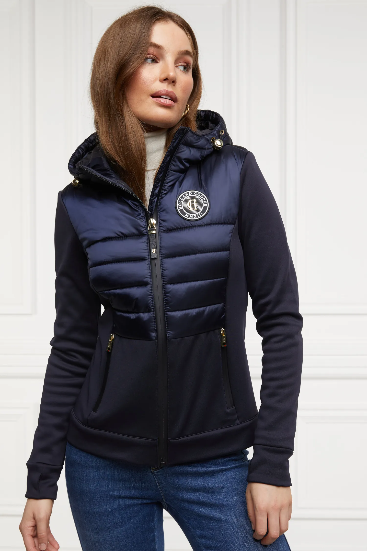Best Hybrid Shell Jacket (Ink Navy) Women Jackets|Jackets
