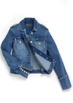 Clearance Iconic Denim Jacket (Classic Indigo) Women Jackets