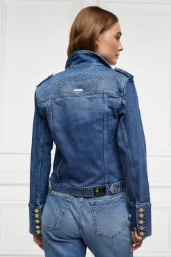 Clearance Iconic Denim Jacket (Classic Indigo) Women Jackets