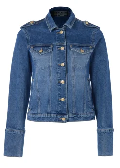 Clearance Iconic Denim Jacket (Classic Indigo) Women Jackets