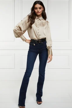 Discount Isla Satin Shirt Women Shirts & Blouses