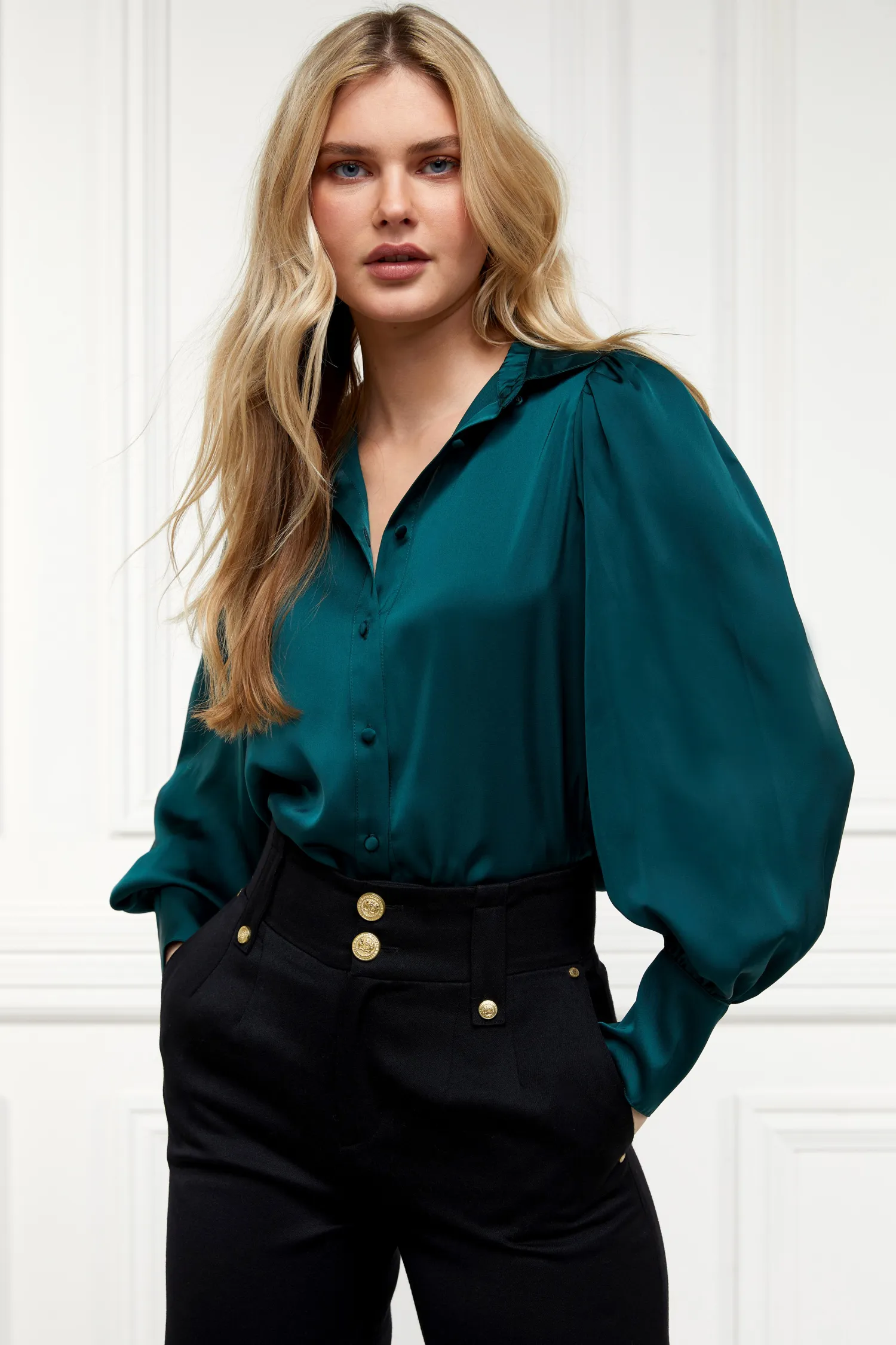 Discount Isla Satin Shirt Women Shirts & Blouses