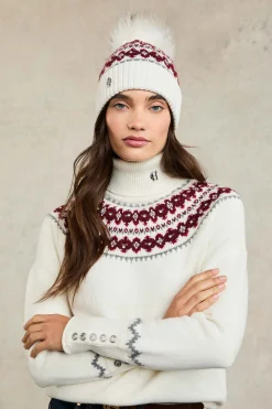 Outlet Jennifer Fairisle Bobble Hat Women Hats & Headbands|Hats & Headbands