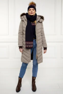Fashion Jennifer Fairisle Scarf (Ink Navy) Women Scarves|Scarves