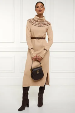 Sale Jennifer Midi Knit Dress Women Knitwear