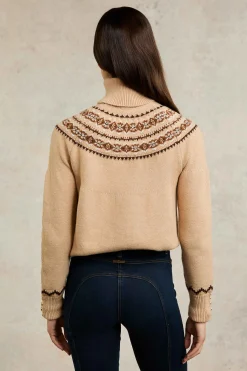 New Jennifer Roll Neck Knit Women Knitwear