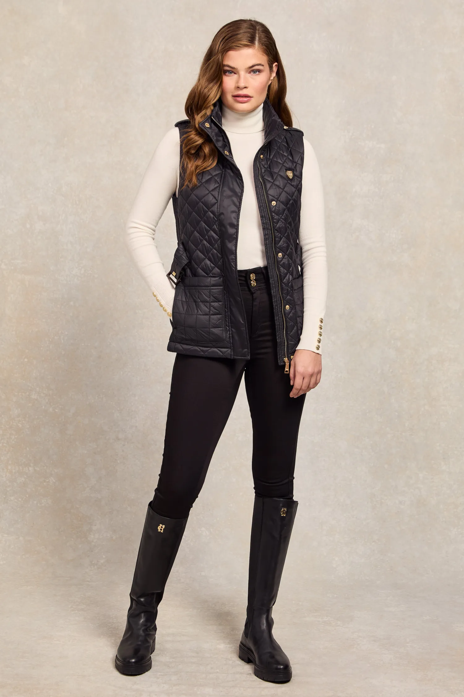 Outlet Juliana Belted Gilet Women Gilets