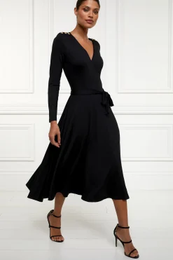 Outlet Juliette Midi Wrap Dress Women Dresses