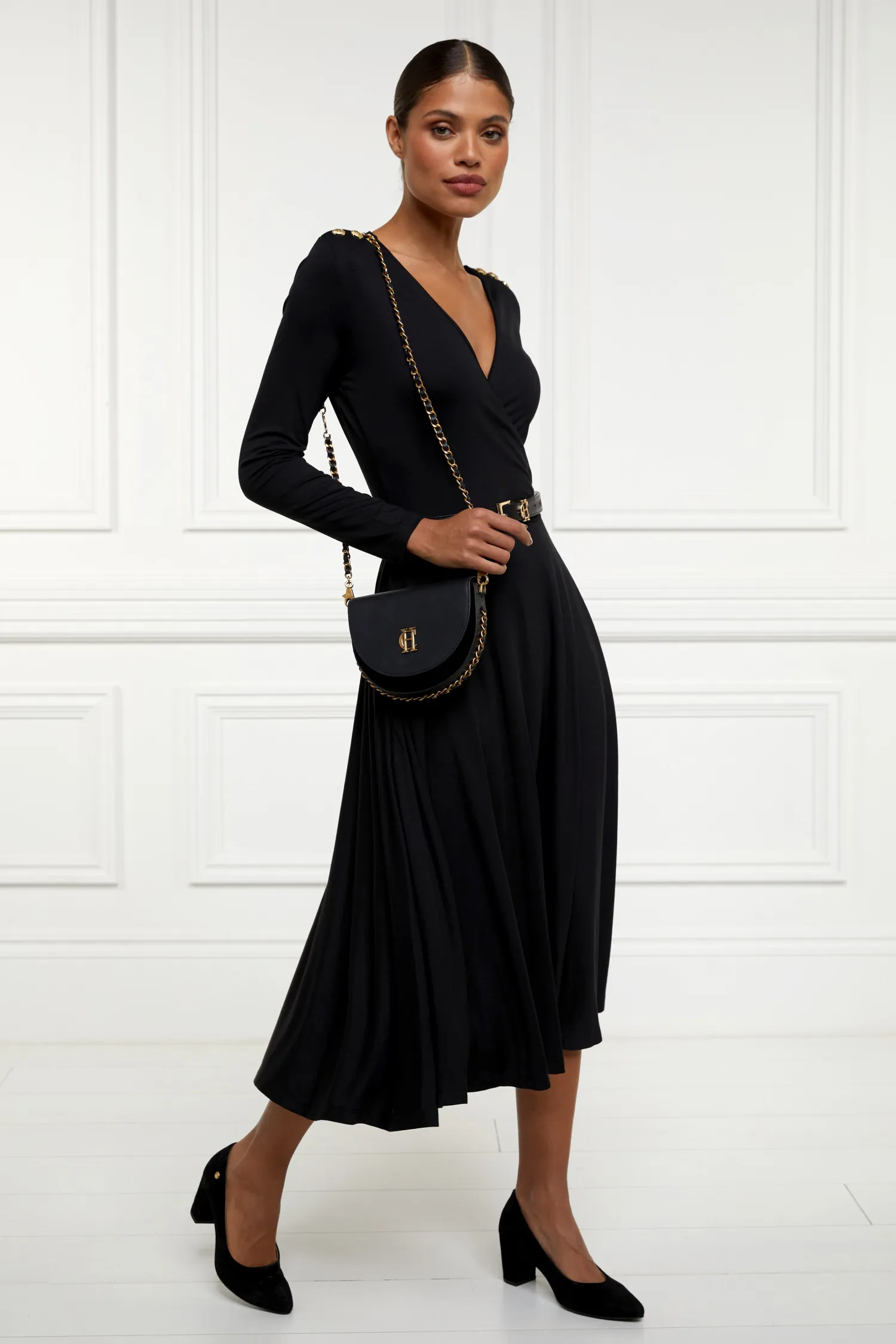 Outlet Juliette Midi Wrap Dress Women Dresses