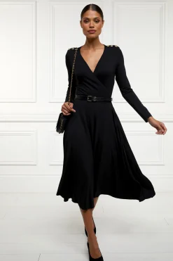 Outlet Juliette Midi Wrap Dress Women Dresses