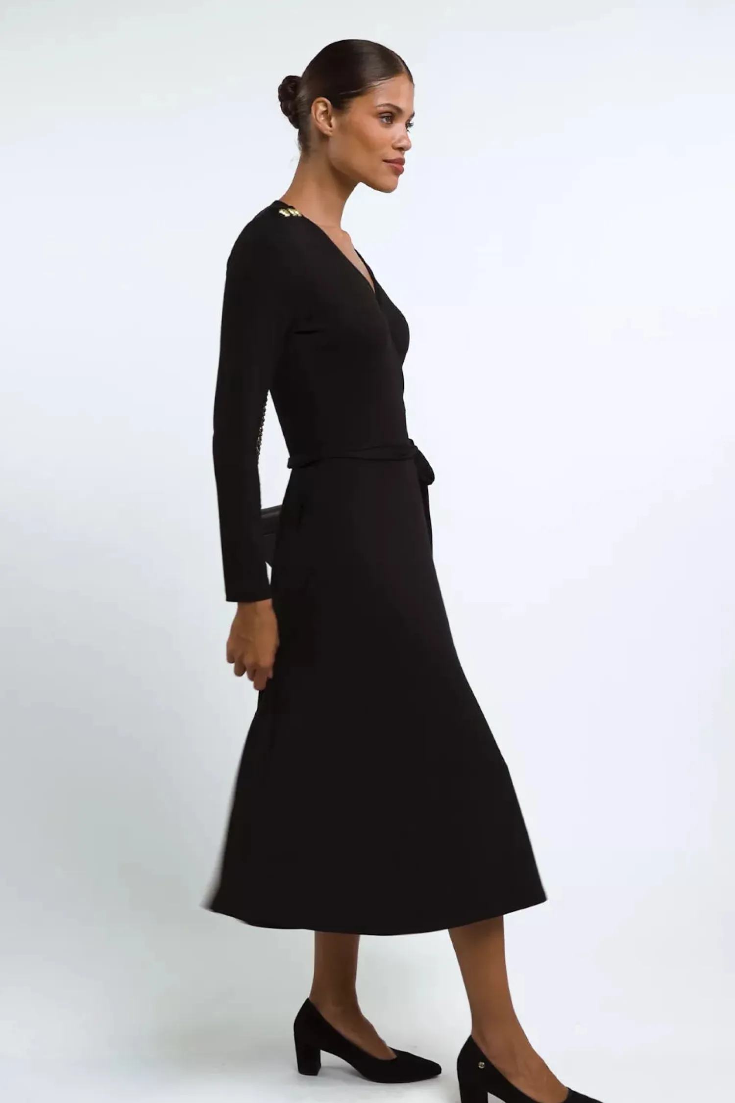 Outlet Juliette Midi Wrap Dress Women Dresses