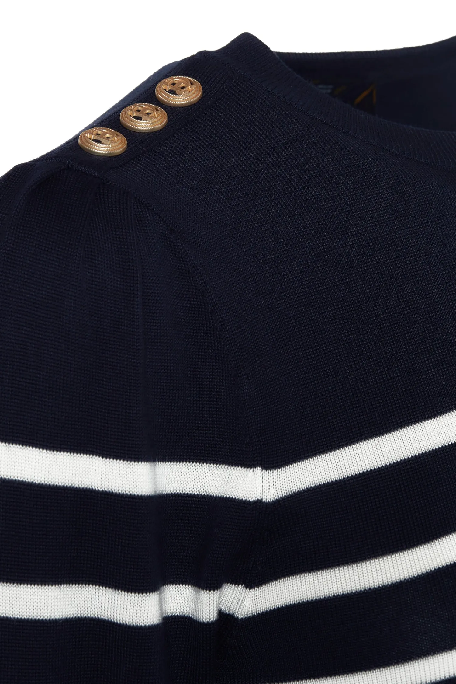 Discount Kelsie Crew Neck Knit (Ink Navy Stripe) Women Knitwear