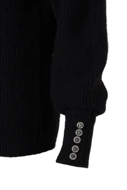New Kelsie Rib Embellished Roll Neck Women Knitwear
