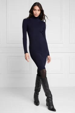 Clearance Kensington Jumper Dress (Ink Navy) Women Dresses