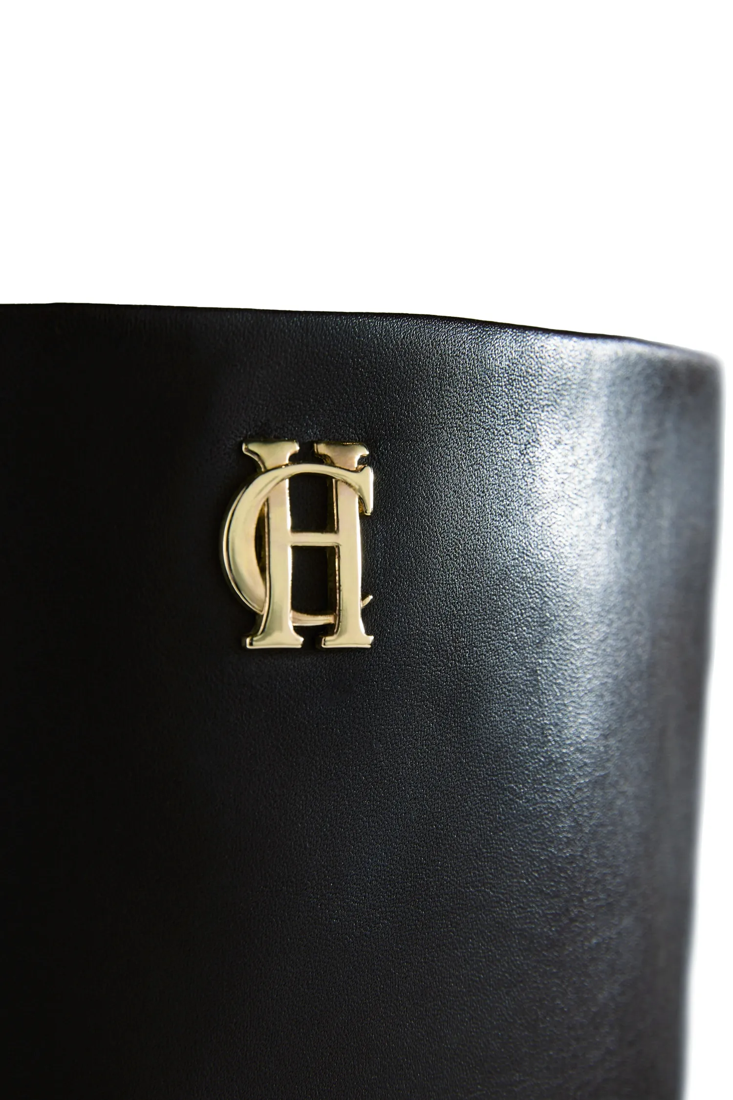 Online Kensington Knee Boot (Black Leather) Women Boots