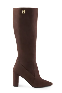 Best Kensington Knee Boot (Chocolate Suede) Women Boots