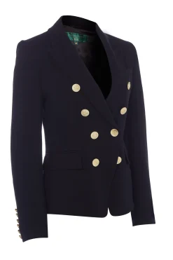 Best Knightsbridge Blazer (Black Linen) Women Blazers|Tailoring
