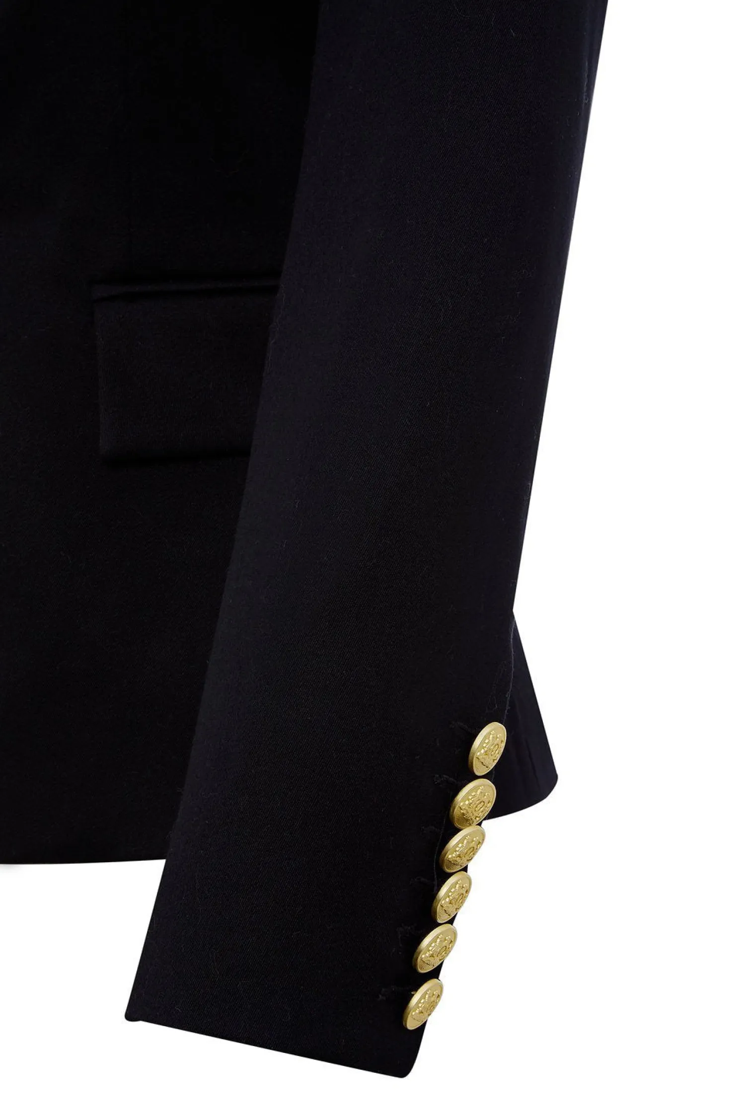 New Knightsbridge Blazer (Black Barathea) Women Court Shoe|Tailoring