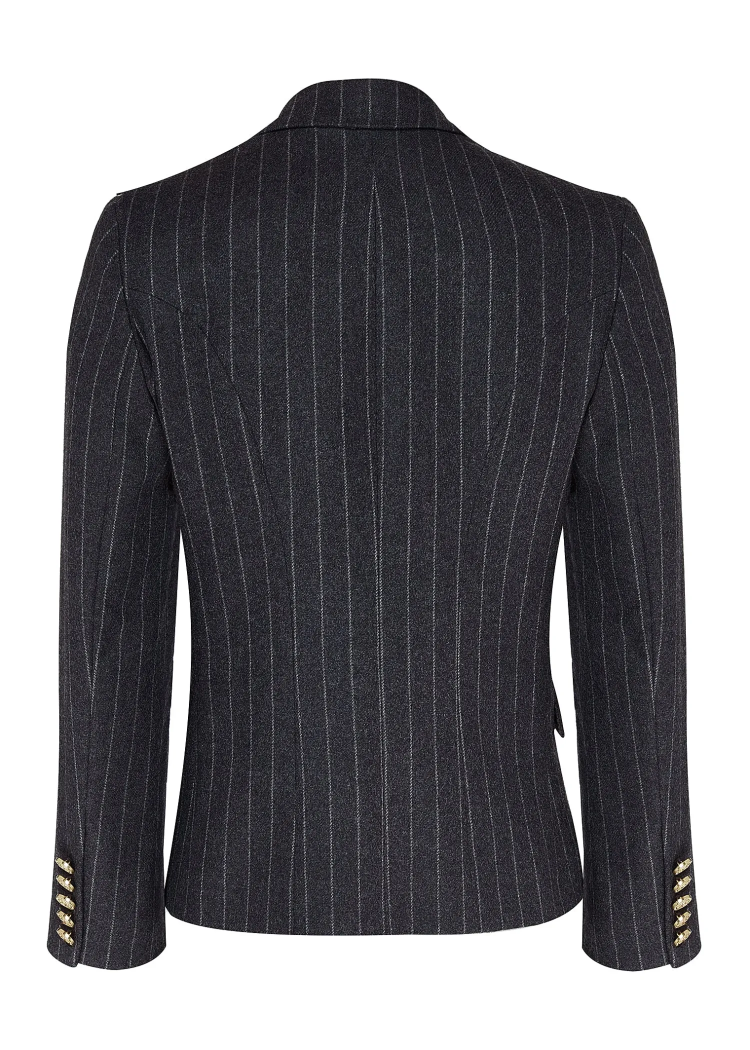 Best Knightsbridge Blazer (Charcoal Pinstripe) Women Blazers|Tailoring