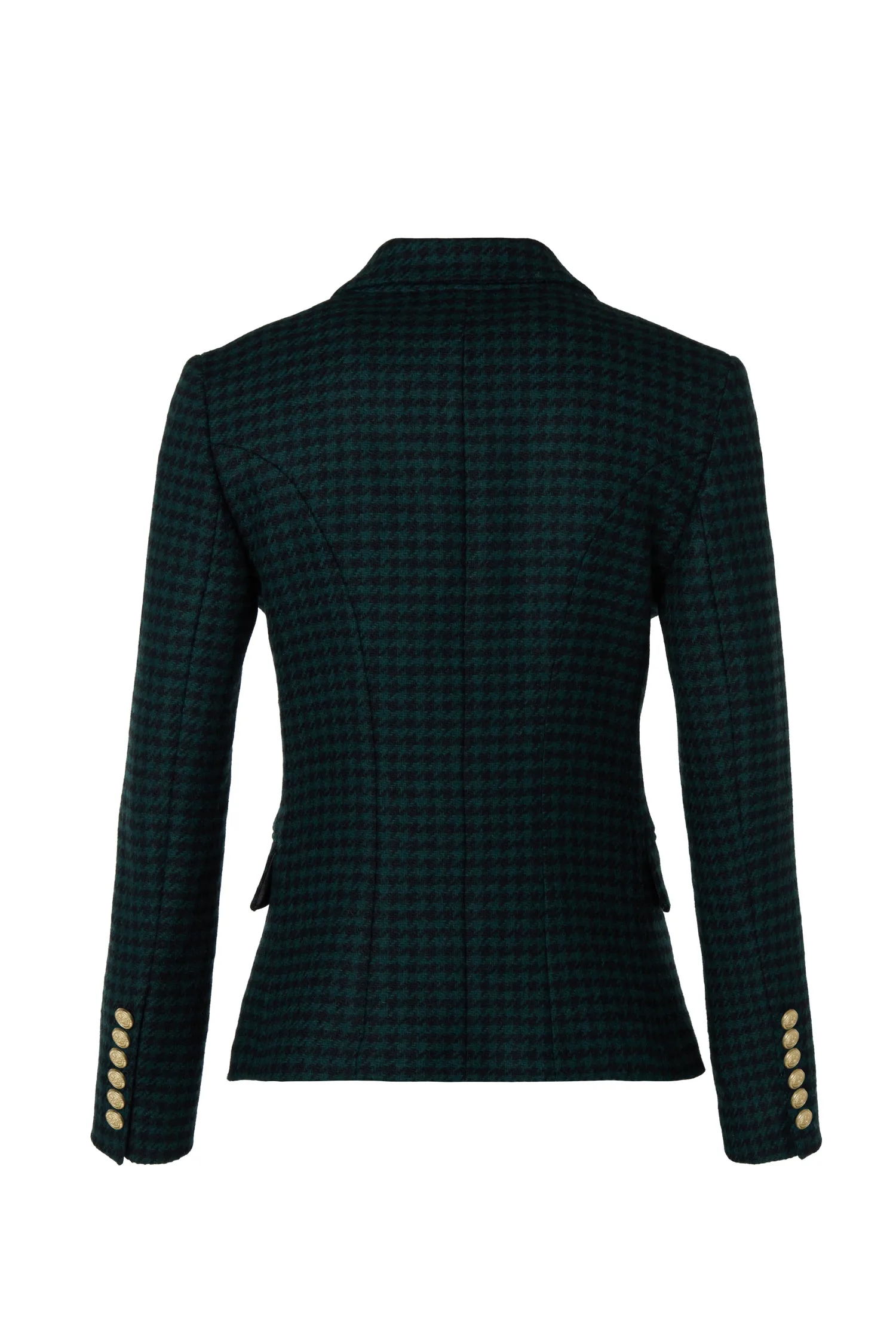 Online Knightsbridge Blazer (Emerald Houndstooth) Women Blazers|Tailoring