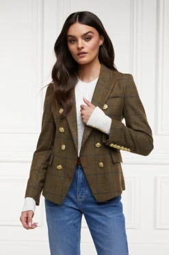 Hot Knightsbridge Blazer (Glen Green) Women Blazers|Tailoring