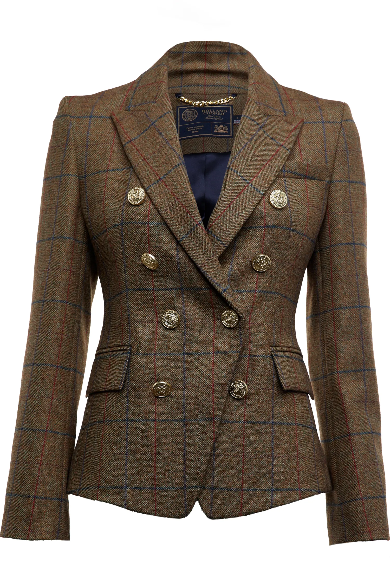 Hot Knightsbridge Blazer (Glen Green) Women Blazers|Tailoring