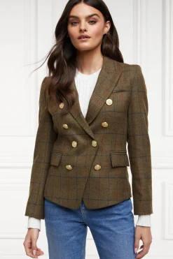 Hot Knightsbridge Blazer (Glen Green) Women Blazers|Tailoring