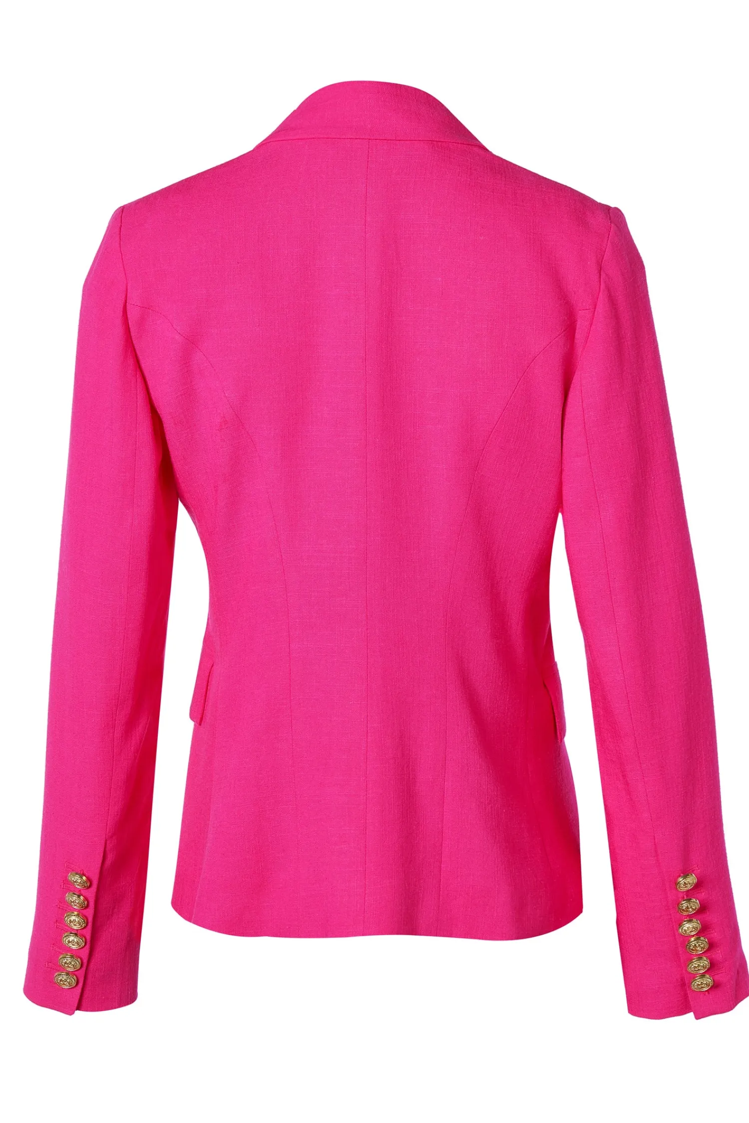 Sale Knightsbridge Blazer (Hot Pink Linen) Women Blazers|Tailoring