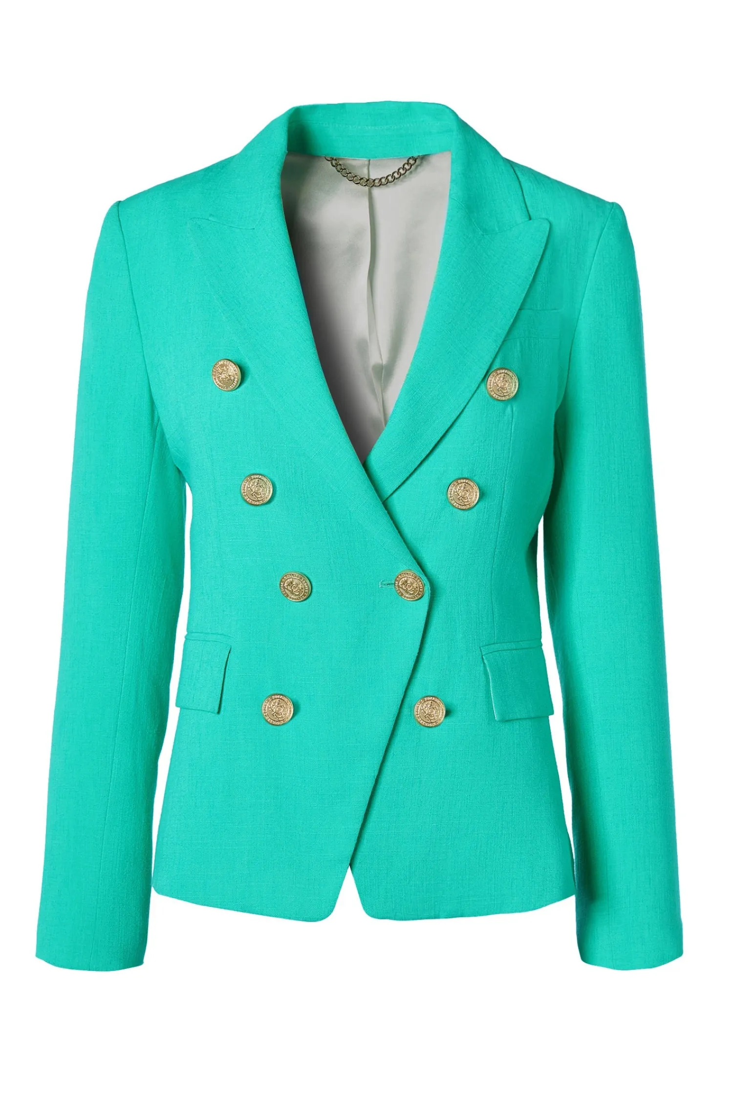 Best Knightsbridge Blazer (Jade Linen) Women Blazers|Tailoring
