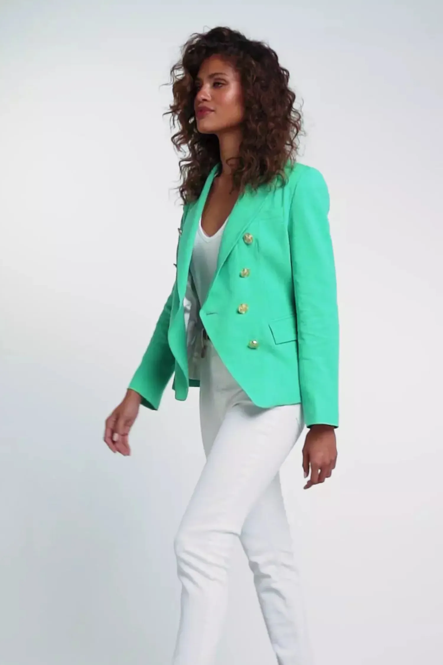 Best Knightsbridge Blazer (Jade Linen) Women Blazers|Tailoring