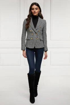 Outlet Knightsbridge Blazer (Large Scale Prince Of Wales Mono) Women Blazers|Tailoring