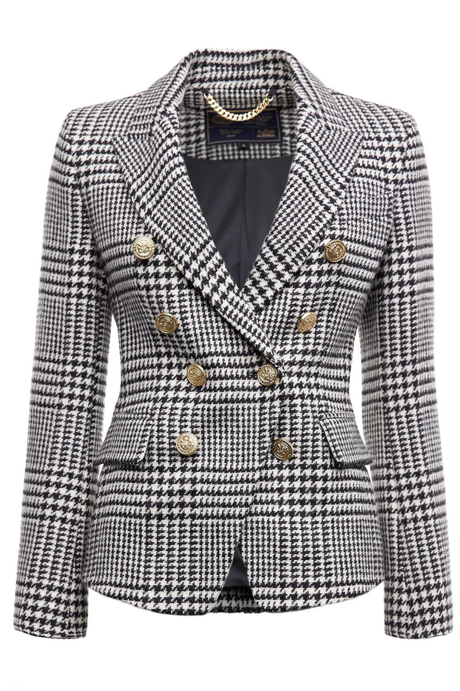Outlet Knightsbridge Blazer (Large Scale Prince Of Wales Mono) Women Blazers|Tailoring
