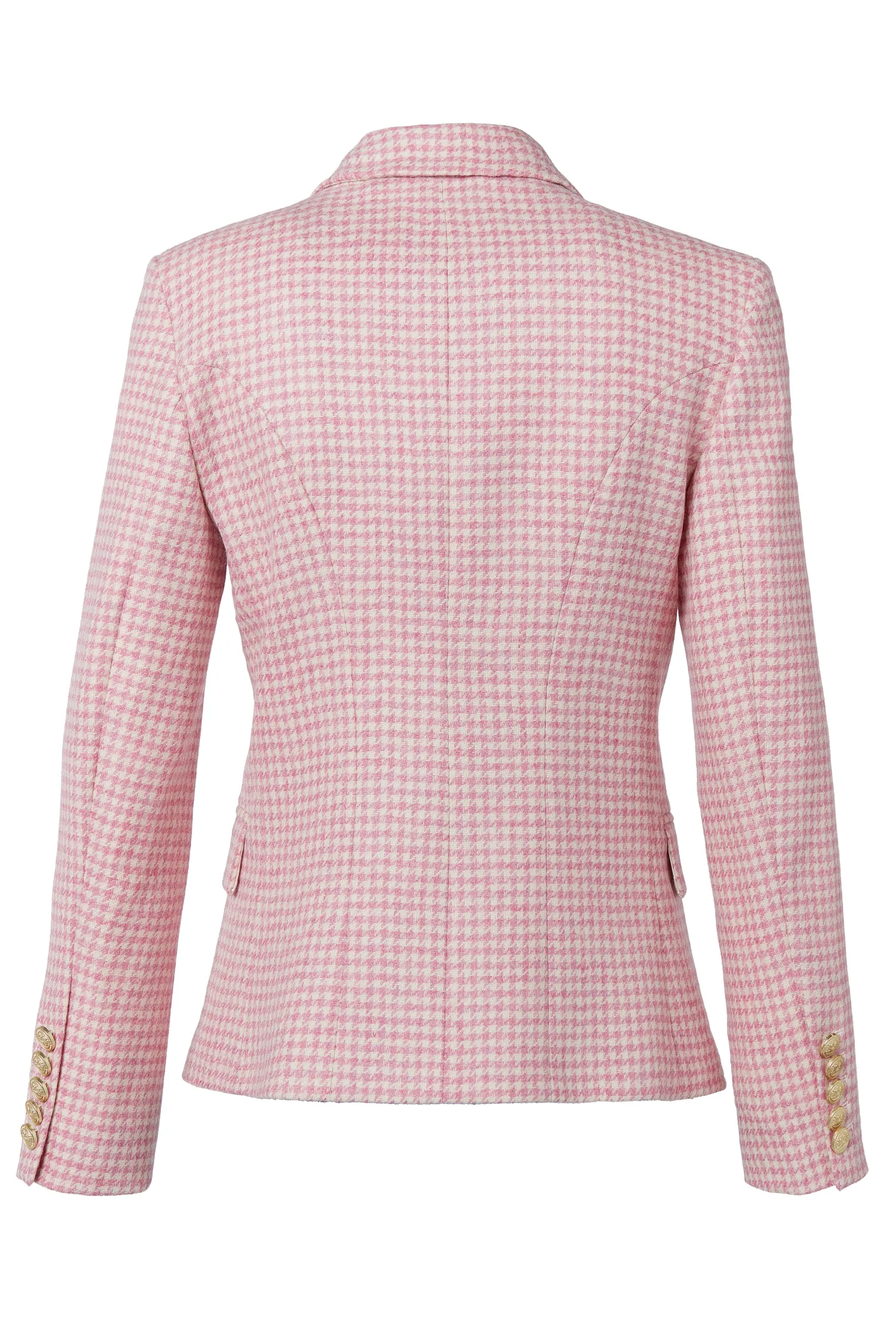 Online Knightsbridge Blazer (Light Pink Puppytooth) Women Blazers|Tailoring