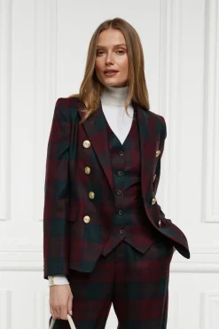 Hot Knightsbridge Blazer (Mulberry Tartan) Women Tailoring|Blazers