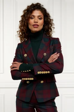 Hot Knightsbridge Blazer (Mulberry Tartan) Women Tailoring|Blazers
